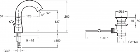  Jacob Delafon Talan E10085RU-CP  