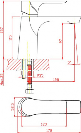  Orange Aristo M19-021b  