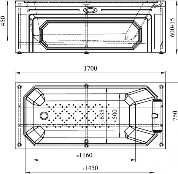   Radomir  1-01-0-0-1-115 170x75