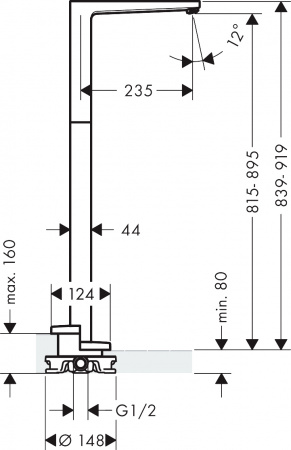  Hansgrohe Metropol 32531000 , 