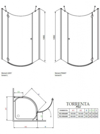  Radaway Torrenta PDJ 90   L