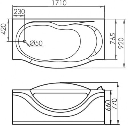   Gemy G9072 C L 170x90