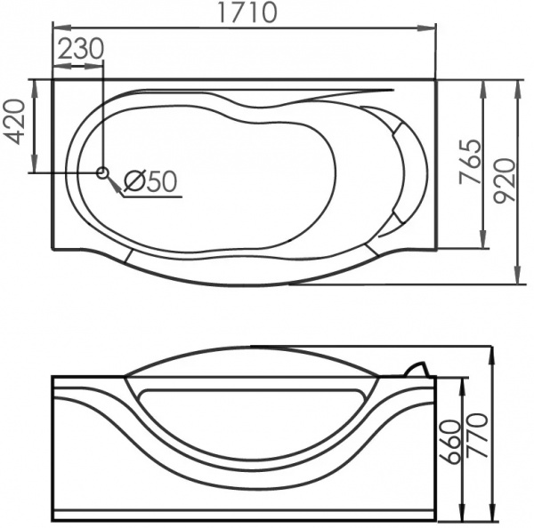   Gemy G9072 C L 170x90