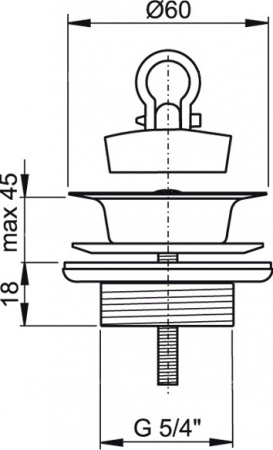 ������ ��� �������� AlcaPlast A439 5/4 �������������������