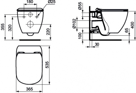  Ideal Standard Tesi T387201  +    