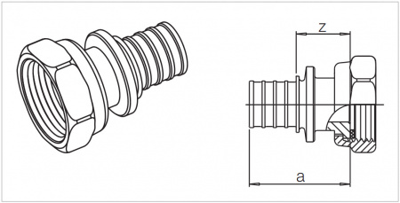 ���������� Rehau Rautitan �������� ����� 32-G1 1/4