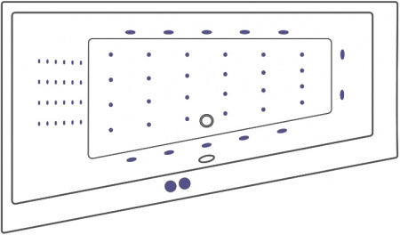   Excellent Sfera WAEX.SFL17.NANO 170x100 L