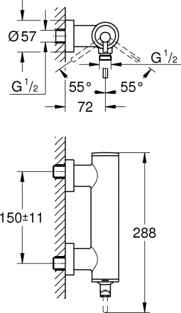  Grohe Atrio New 32650DC3  