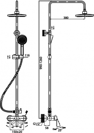 ������� ������ Cezares Laconico C-CD1-01-S