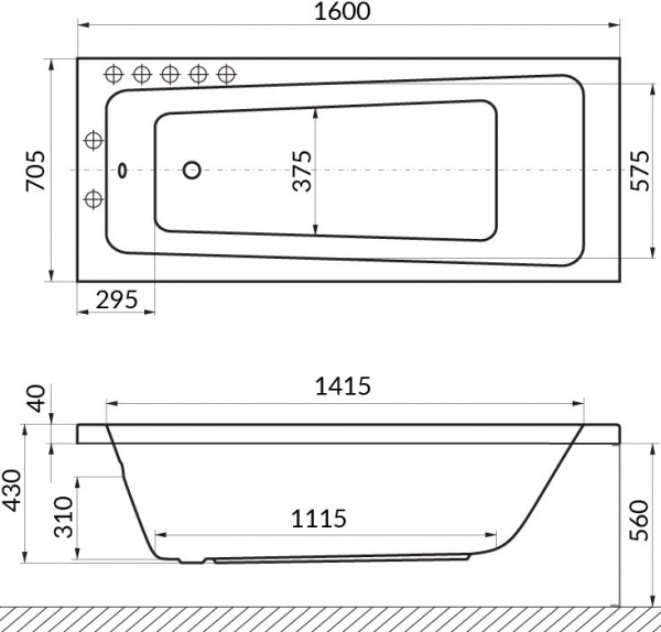   Excellent Ava 160x70
