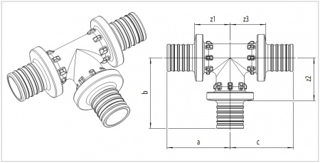 ������� Rehau Rautitan PX � ����������� ������� � �������� �������� 20-16-16