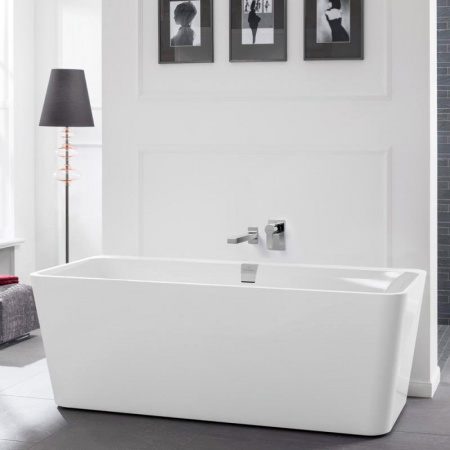 ��������� ����� Villeroy & Boch Squaro Edge 12 UBQ180SQE9W2V-RW 180x80, ����-�������, stone white