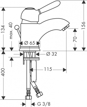  Axor Carlton 17010000  