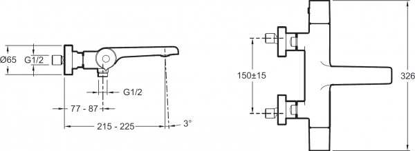  Jacob Delafon Avid E97386-CP    