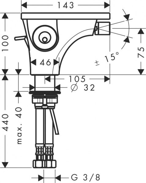  Axor Massaud 18210000  