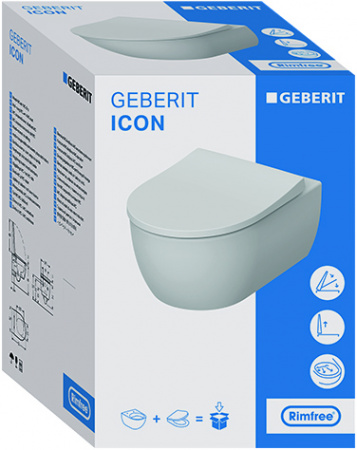�������� Geberit icon T54 Rimfree 500.362.TC.I