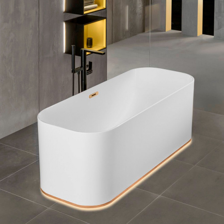 Акриловая ванна Villeroy & Boch Finion UBQ177FIN7N200V1RW 170x70, кольцо Design шампань с подсветкой Акриловая ванна Villeroy & Boch Finion UBQ177FIN7N200V1RW 170x70, кольцо Design шампань с подсветкой
