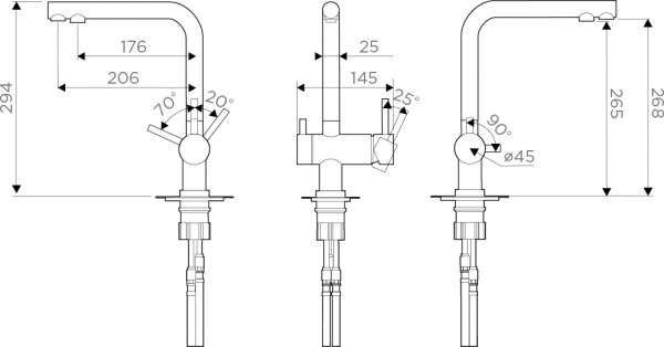  Omoikiri Nagano EV 4065.8028     