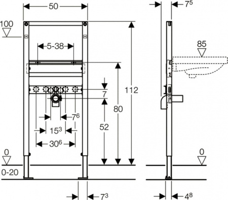     Geberit Duofix 111.490.00.1