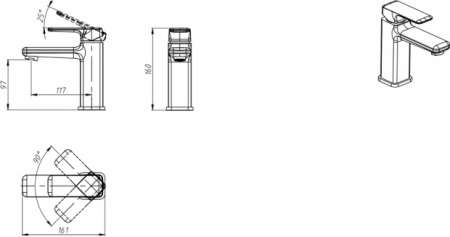  Bravat Freya F1367400CP-RUS  
