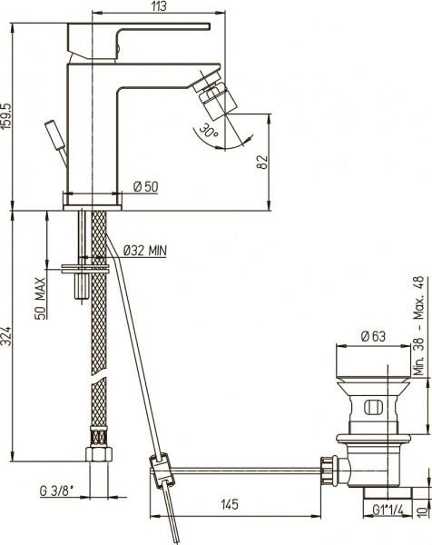  Paini Dax-R 84CR306RKM  