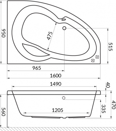   Excellent Newa 160x95 