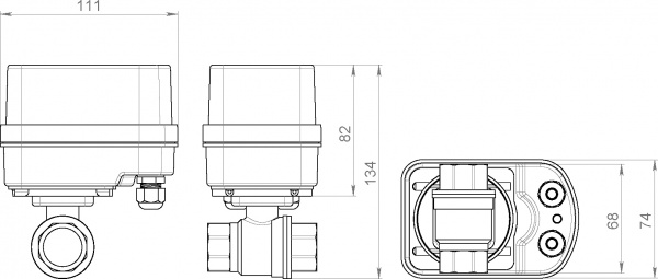  Gidrolock Winner Bugatti Radio 3/4"