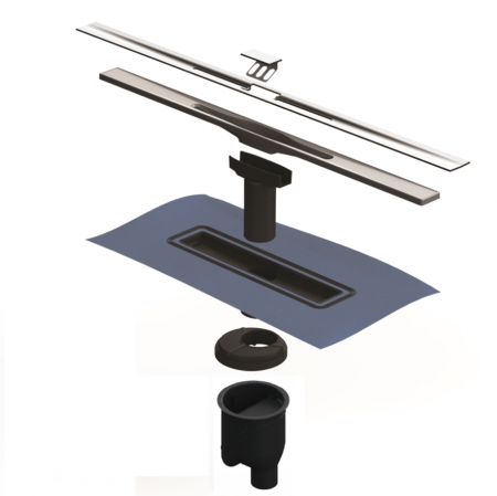 Душевой лоток Berges Wasserhaus Simpel 091011 60 см хром глянец Душевой лоток Berges Wasserhaus Simpel 091011 60 см хром глянец