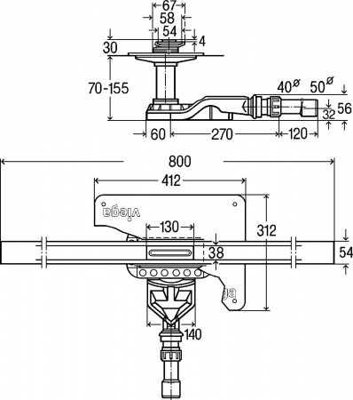 ������� ����� Viega Cleviva 4981.11 80 ��