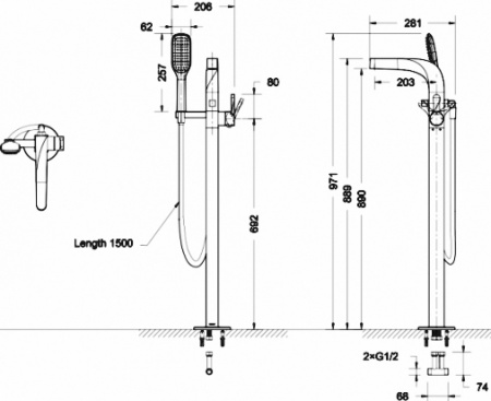  Bravat Wave F674108C-B 