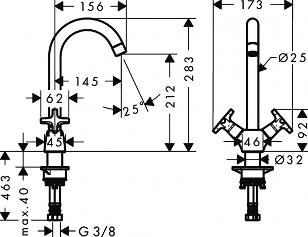  Hansgrohe Logis Classic 71285000   