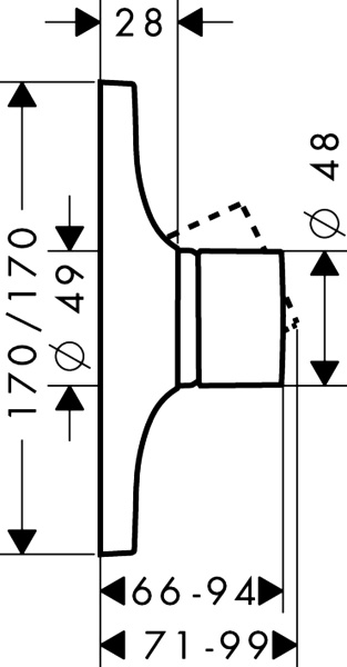  Axor Massaud 18655000  