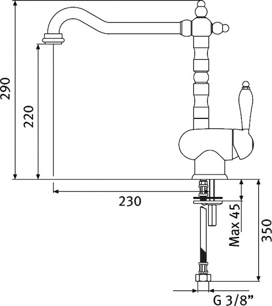  Franke Old England 115.0028.205   