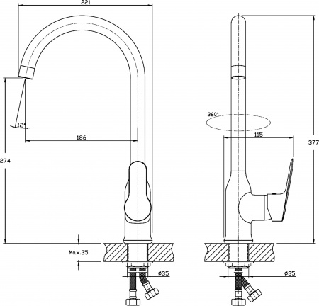  Rush Crete CR3535-23   