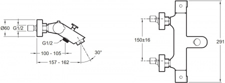  Jacob Delafon Brive E24335-CP    