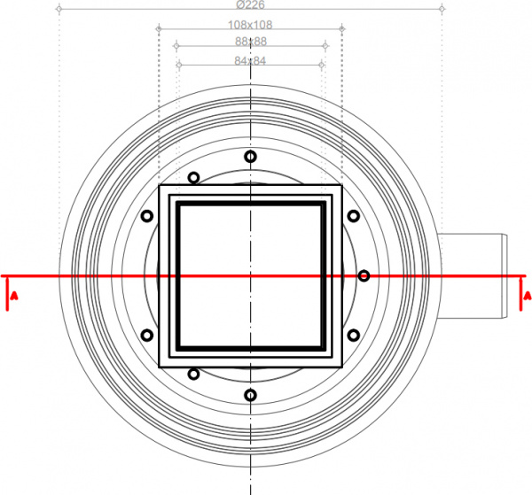   Pestan Confluo Standard Dry 1 Black Glass 10x10