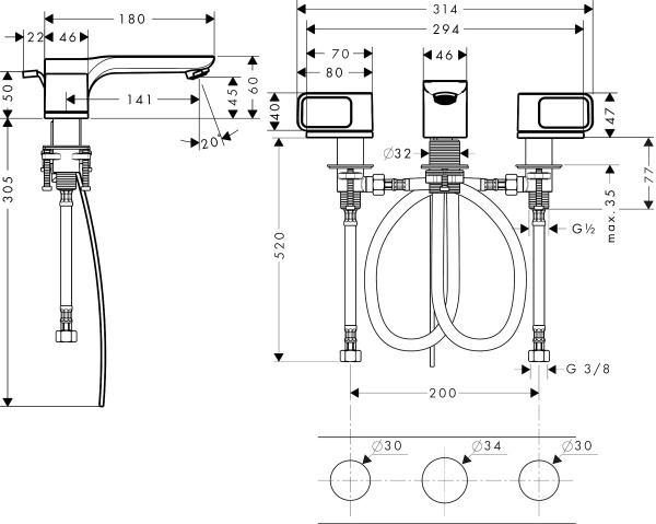  Axor Urquiola 11041000  