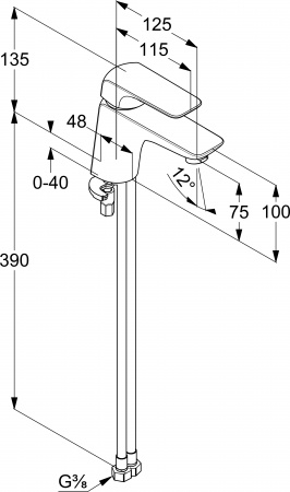  Kludi Ameo 410280575  