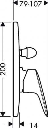  Hansgrohe Logis 71406000    