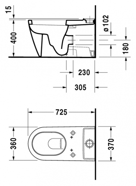 - Duravit Starck 2 212959