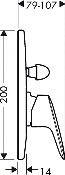  Hansgrohe Logis 71406000    