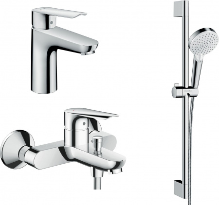 ������� �������� Hansgrohe SET Logis E 100 (c)