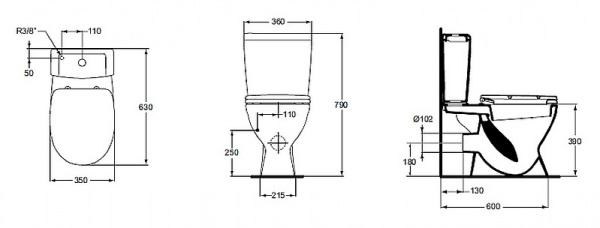 - Ideal Standard Eurovit plus V337001