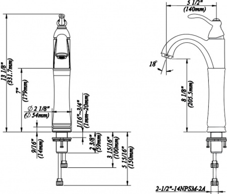  Kraus Riviera FVS-1005ORB  