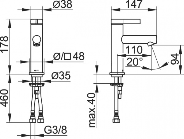  Keuco IXMO 59502011100  