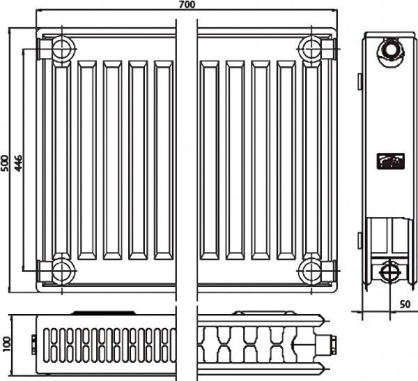   Kermi FKO 220500701N2Y  22