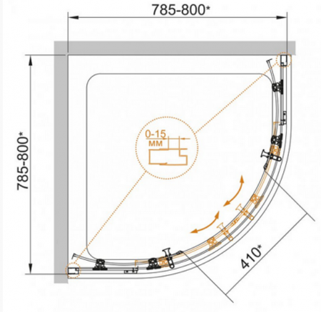 ������� ������ Cezares ECO-O-R-2-80-C-Cr ������ ����������