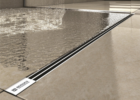 Душевой лоток Berges Wasserhaus Super Slim 80 глянцевый хром, вертикальный. Нержавеющая сталь Душевой лоток Berges Wasserhaus Super Slim 80 глянцевый хром, вертикальный. Нержавеющая сталь