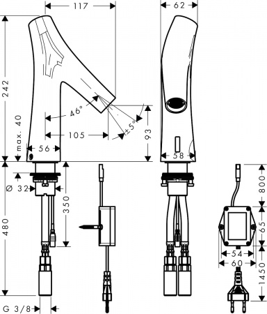  Axor Starck Organic 12174000  