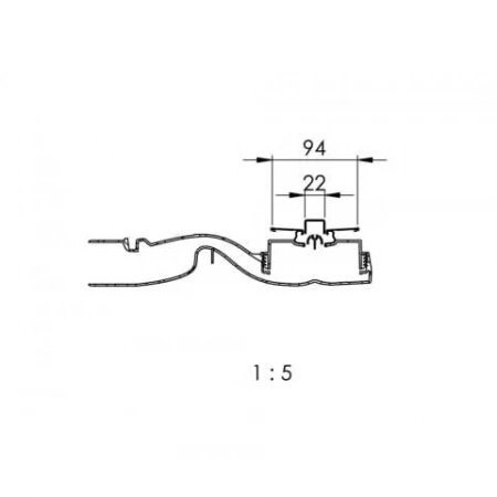 Душевой лоток Berges  SUPER line 650 нержавеющая сталь , решетка матовый хром 090181 Душевой лоток Berges  SUPER line 650 нержавеющая сталь , решетка матовый хром 090181